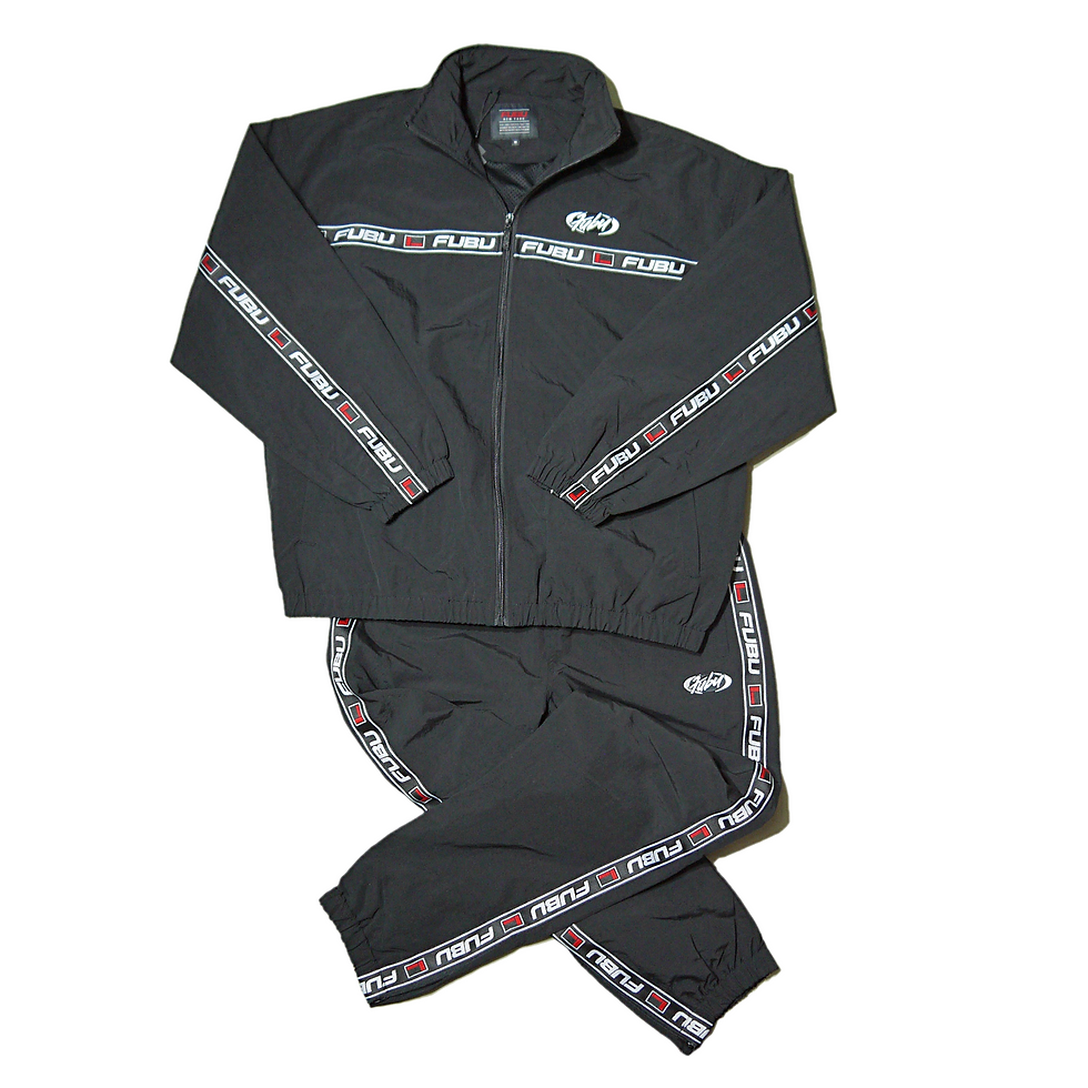 "FUBU" Nylon Sets (Black)