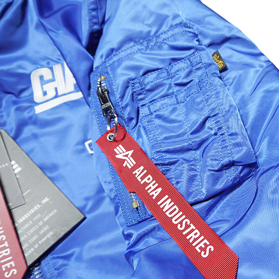 サムネイル： “ALPHA INDUSTRIES×NEW ERA” New York Giants (Blue)