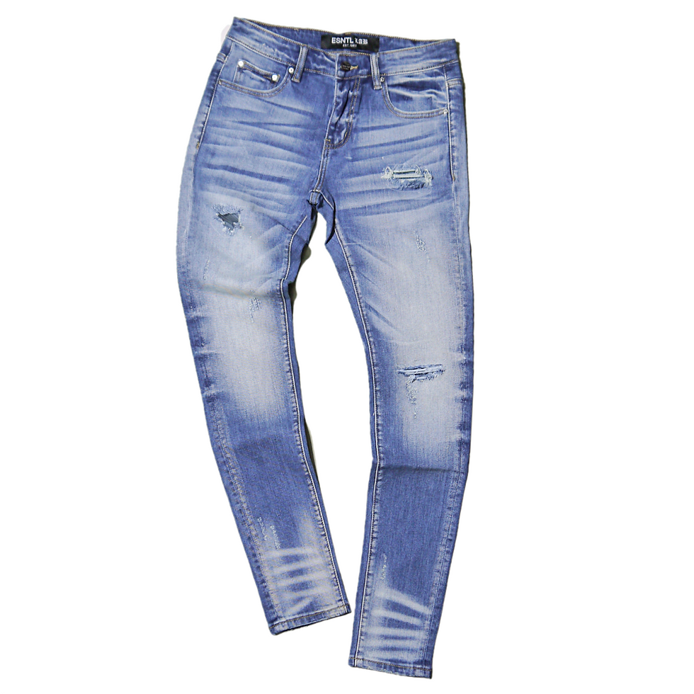 "ESNTL LAB" Stratus Jeans