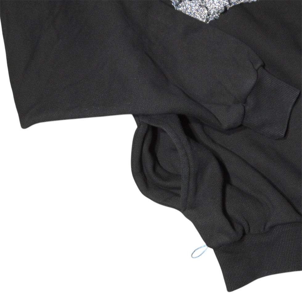 サムネイル： "LIFTED ANCHORS" Argyle Logo Hoodie (Black)