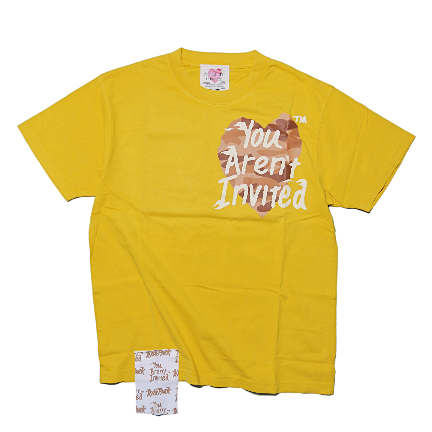 "Hyde park" Camo Heart S/S Tee