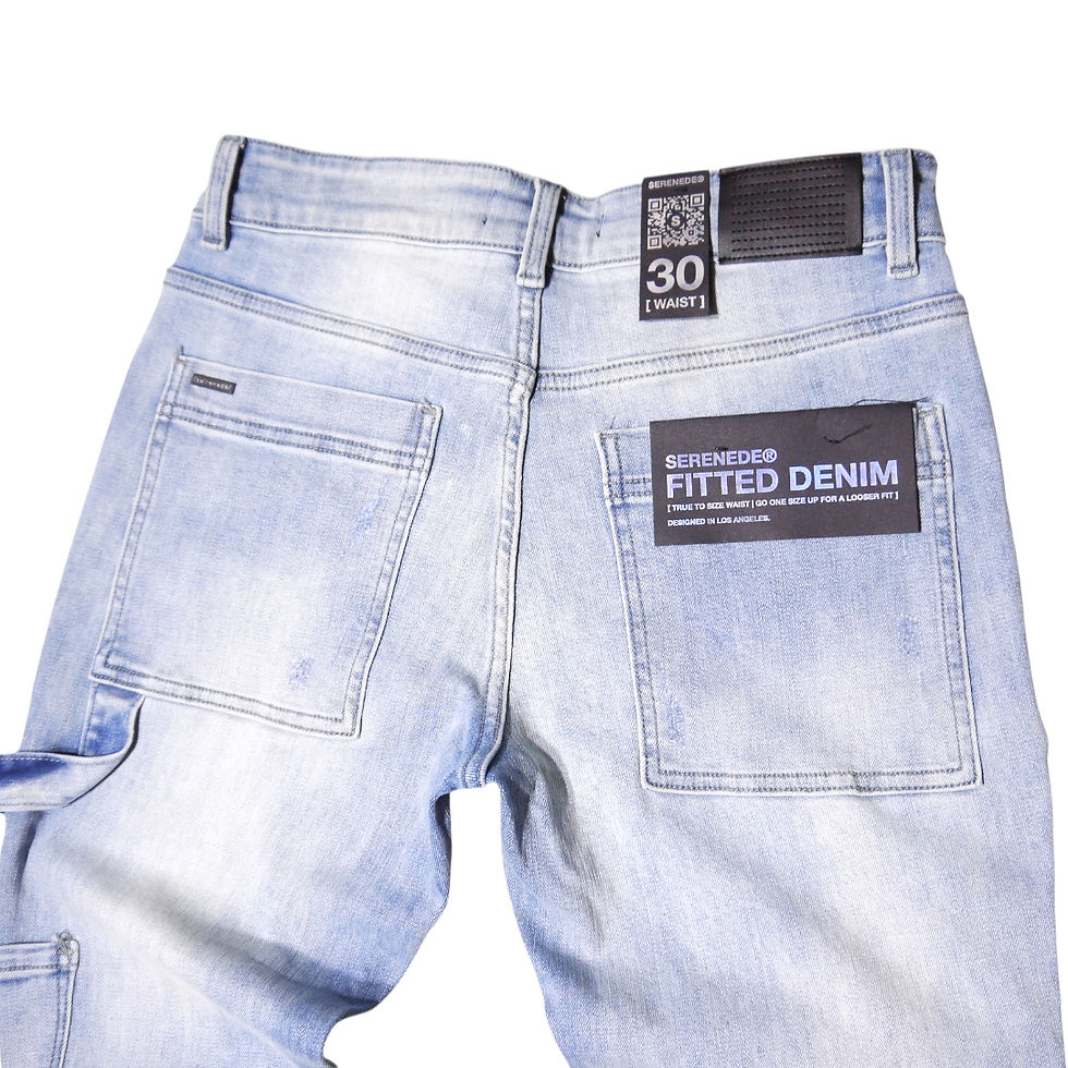 サムネイル： "SERENEDE®︎" Mako Skinny Jeans