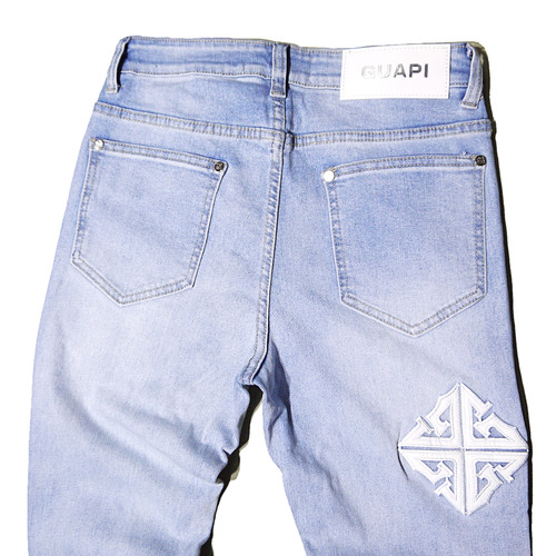 【国内入手困難✨️】GUAPI AQUA BLUE ICON DENIM Guapi