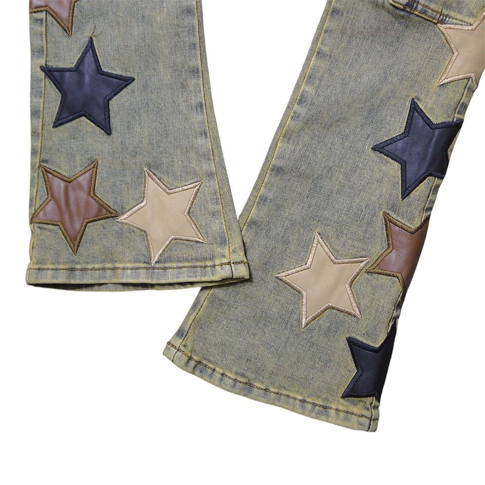サムネイル： "Guapi" Vintage Stars Flare V2 Jeans