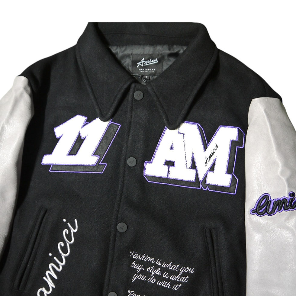 サムネイル： "AMICCI" Vito Varsity Jacket