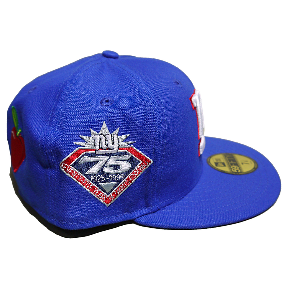 サムネイル： "NEW ERA" 59Fifty NY Giants SOL 75 Anniversary Red UV (Royal Blue)