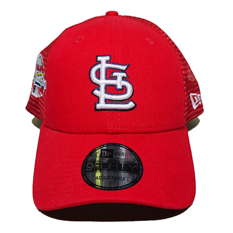 サムネイル： "NEW ERA" 9FORTY MESH~St.Cardinals All Star Side Patches Custom (Red)