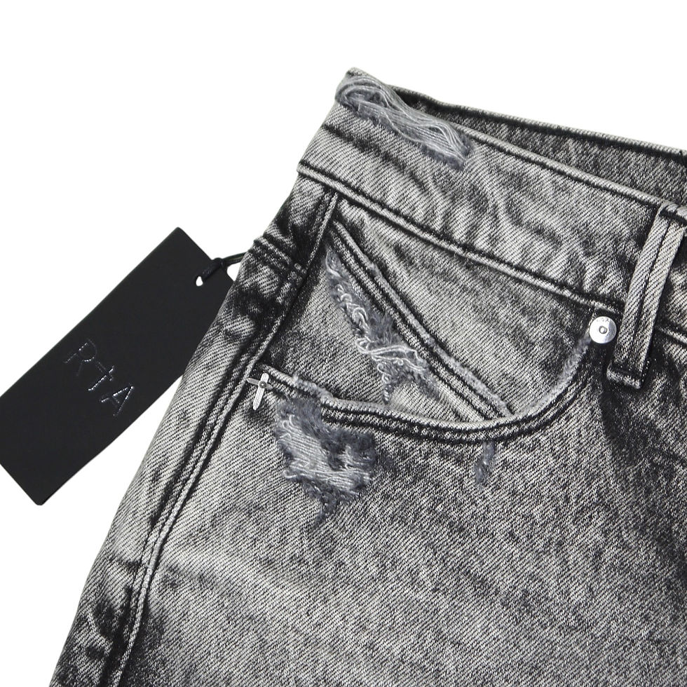 サムネイル： "RtA" Clayton Stone Haze Skinny Jeans