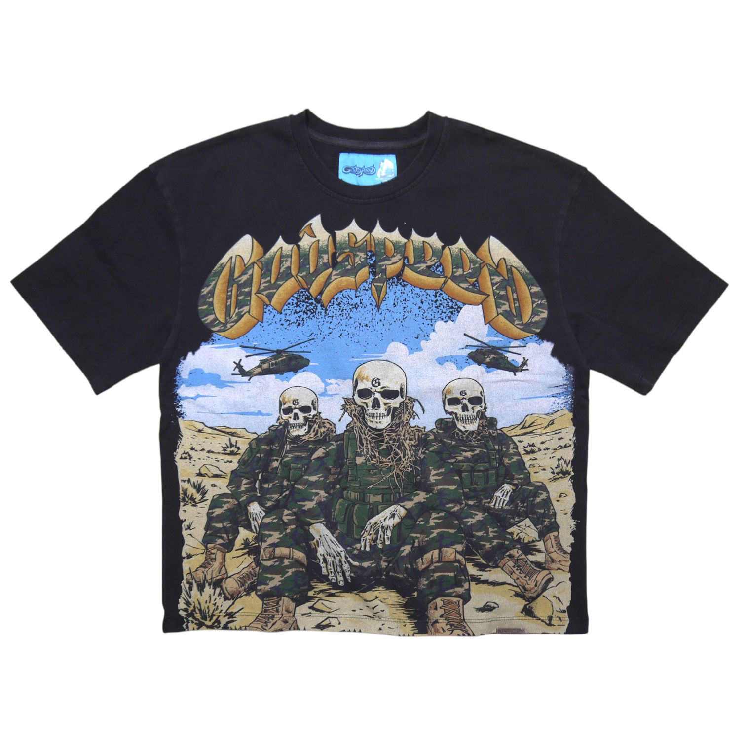 "GODSPEED" Squadron NG S/S Tee (Black)