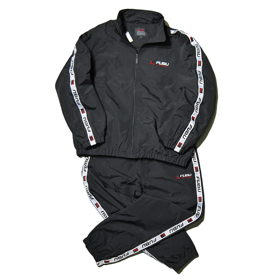 "FUBU" Zip Up Nylon Sets