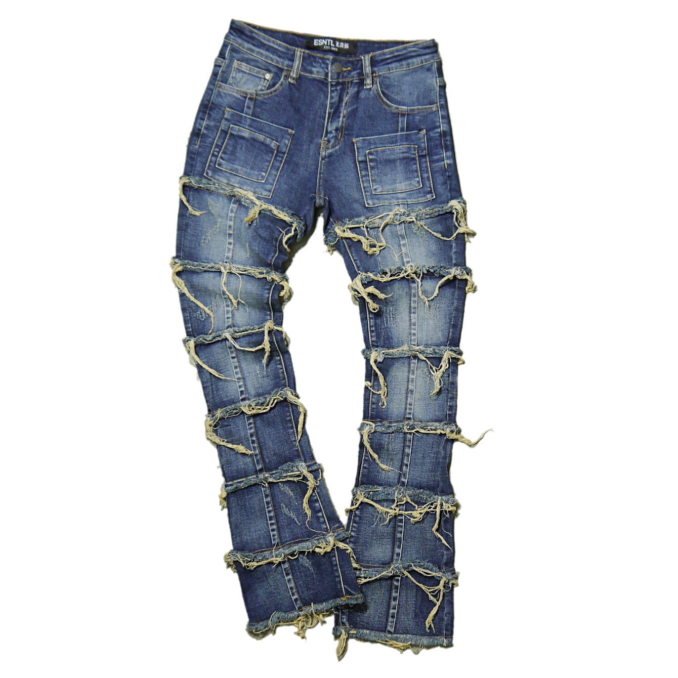 "ESNTL LAB" E.L Toro Flare Jeans