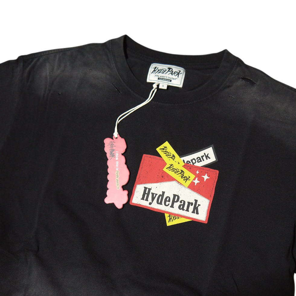 サムネイル： "Hyde Park" Ciggy Cigar S/S Tee (Black)