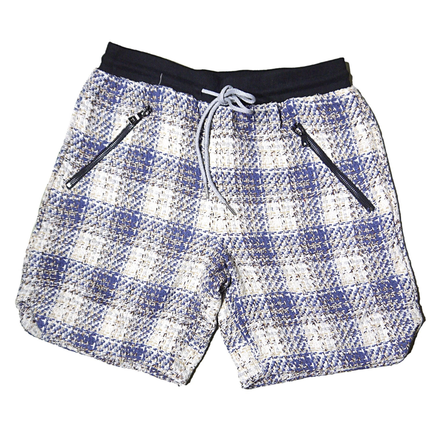 "EPTM" Tweed Shorts (Blue)
