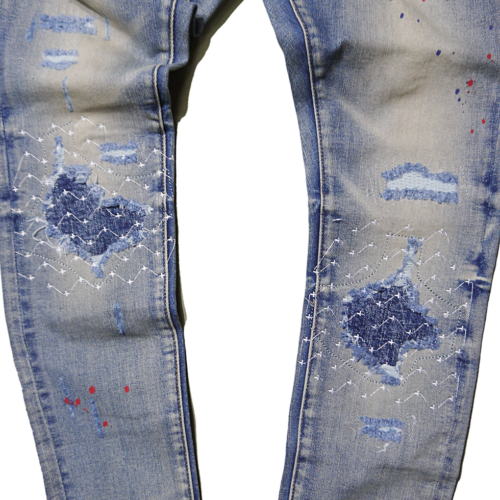 サムネイル： "ESNTL LAB" Marmoris Jeans