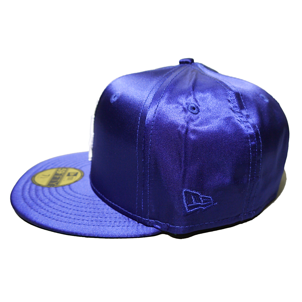 サムネイル： "NEW ERA" 59Fifty LA Dodgers 40ANV Satin Royal Blue Green UV