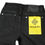 サムネイル： "Guapi" Obsidian Black Basics Stacked Jeans