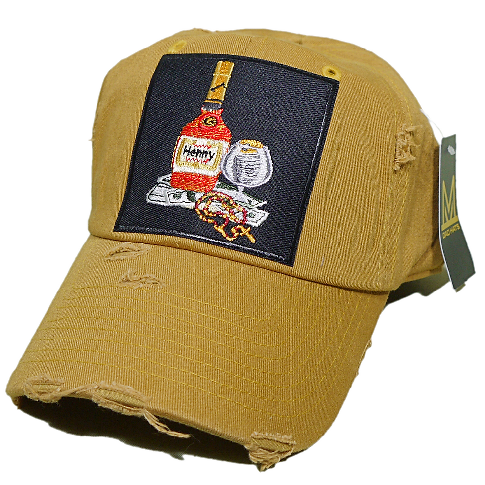 "MV Apparel" Henny N Rosary Dad Cap (Tims)