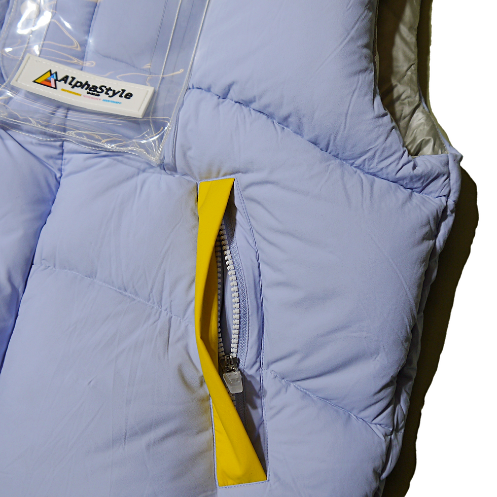 サムネイル： "AlphaStyle" Vonte Down Vest (Sky Blue)
