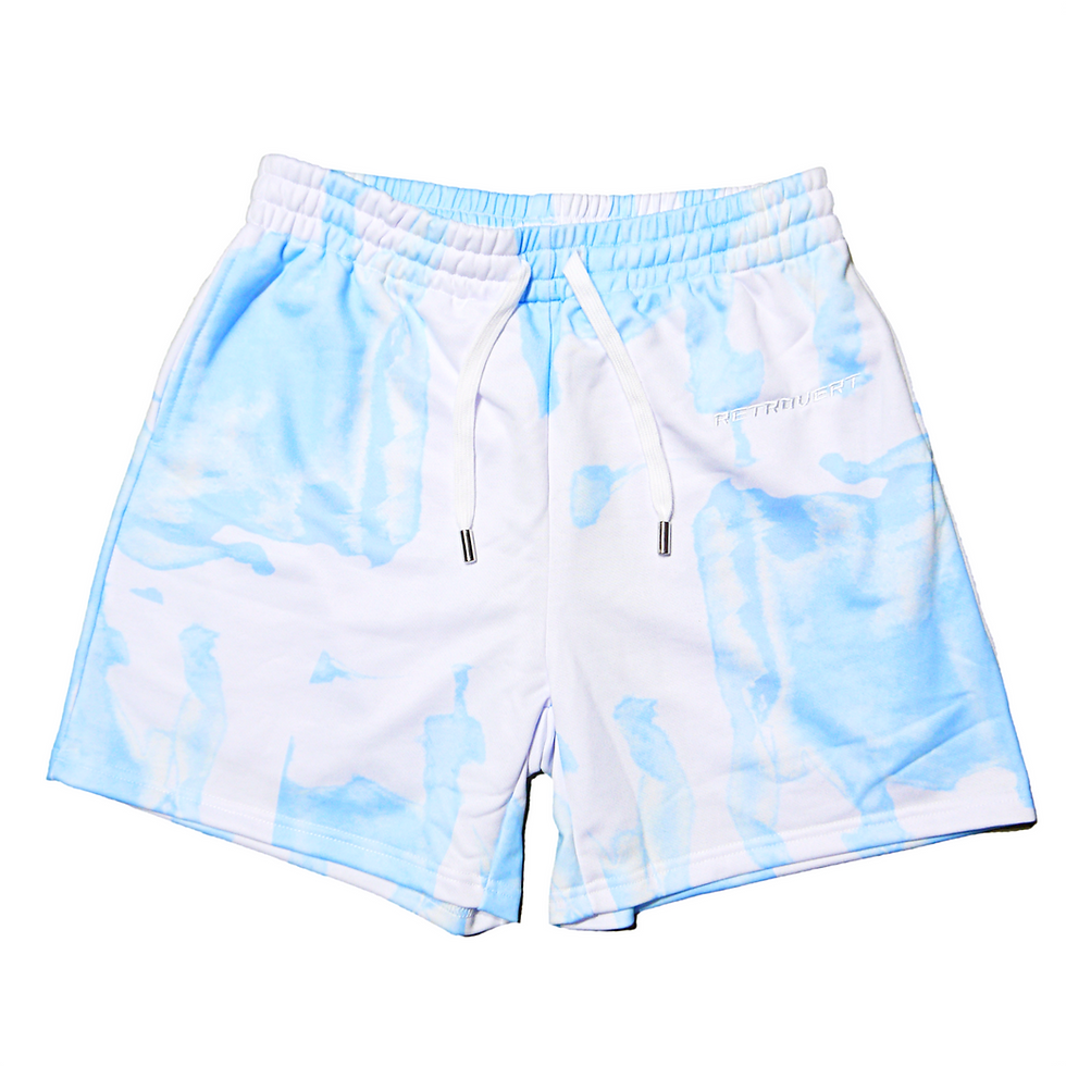 サムネイル： "RETROVERT" WaterColor Crewneck Sets (Blue)