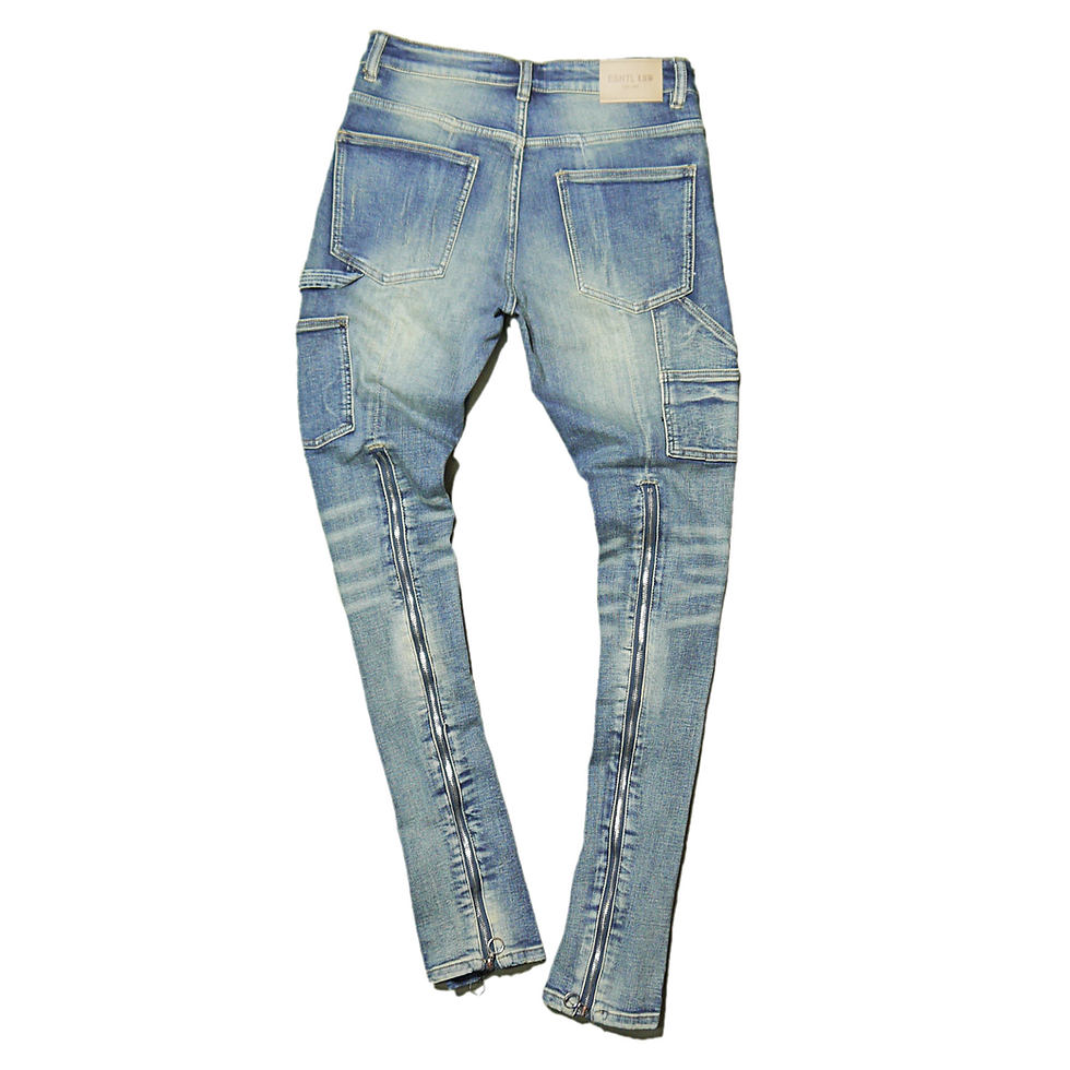 サムネイル： "ESNTL LAB" Prius Flare/Skinny Jeans