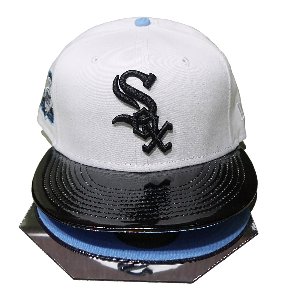 サムネイル： "NEW ERA" Chicago Whitesox Sky Blue UV Patent (White)