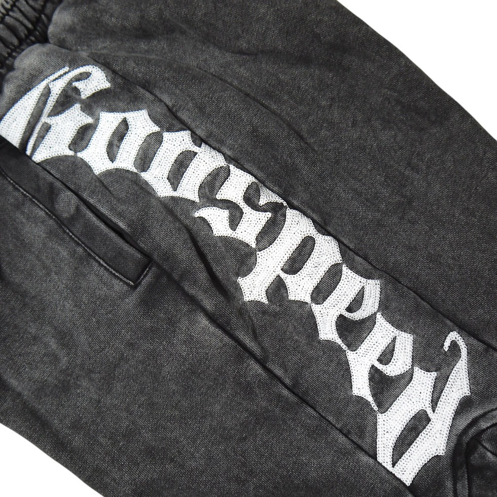 サムネイル： "GODSPEED" Courtside Shorts (Charcoal Wash)