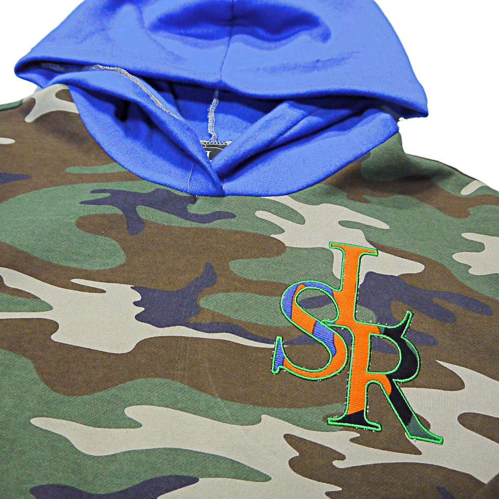 サムネイル： "LSR NYC" CAMO HOODY (Blue)