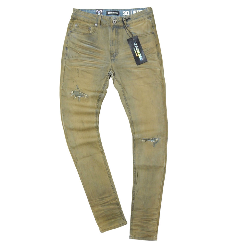 サムネイル： "SERENEDE®︎" Mocha Skinny Jeans