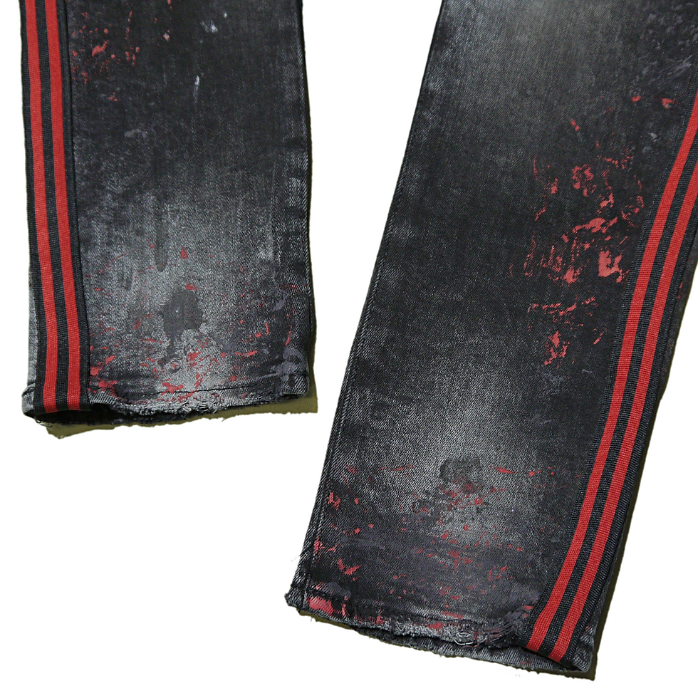 サムネイル： "JORDAN CRAIG~LEGACY EDITION~" Stripe Denim (Crimson)