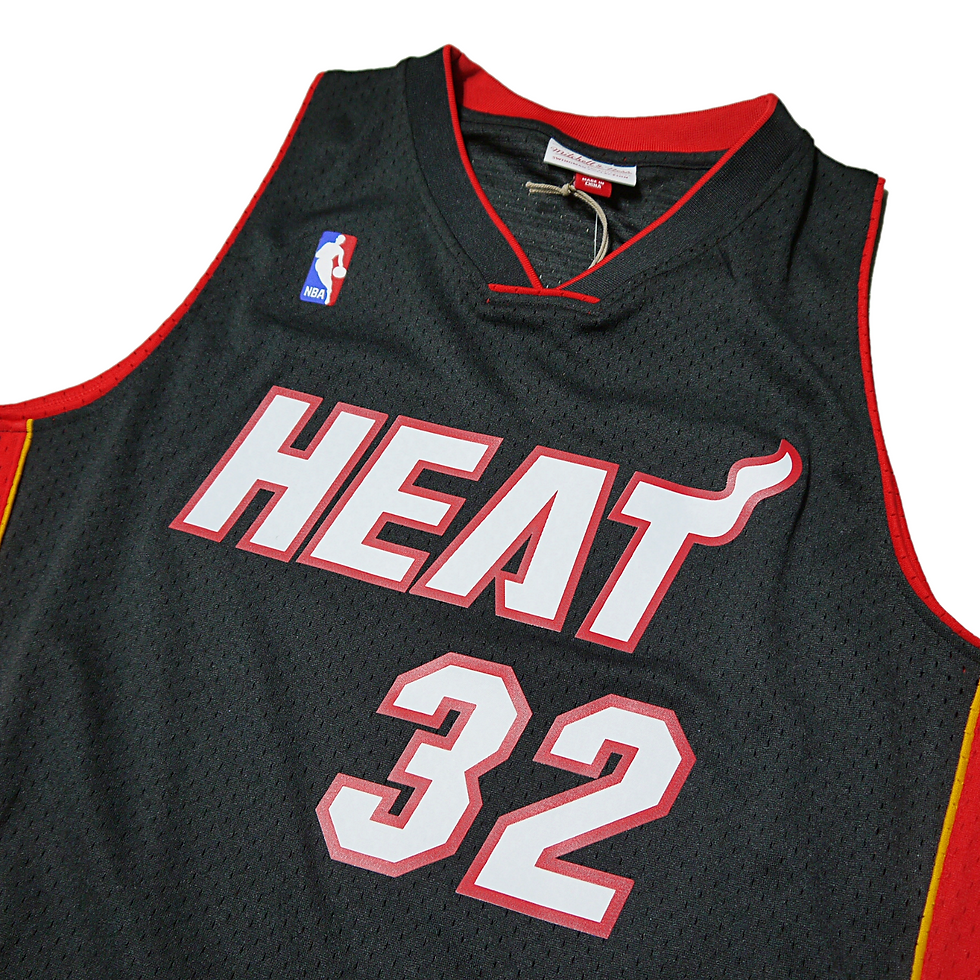 サムネイル： "MITCHELL&NESS" Miami Heat Swingman Jersey (Black)
