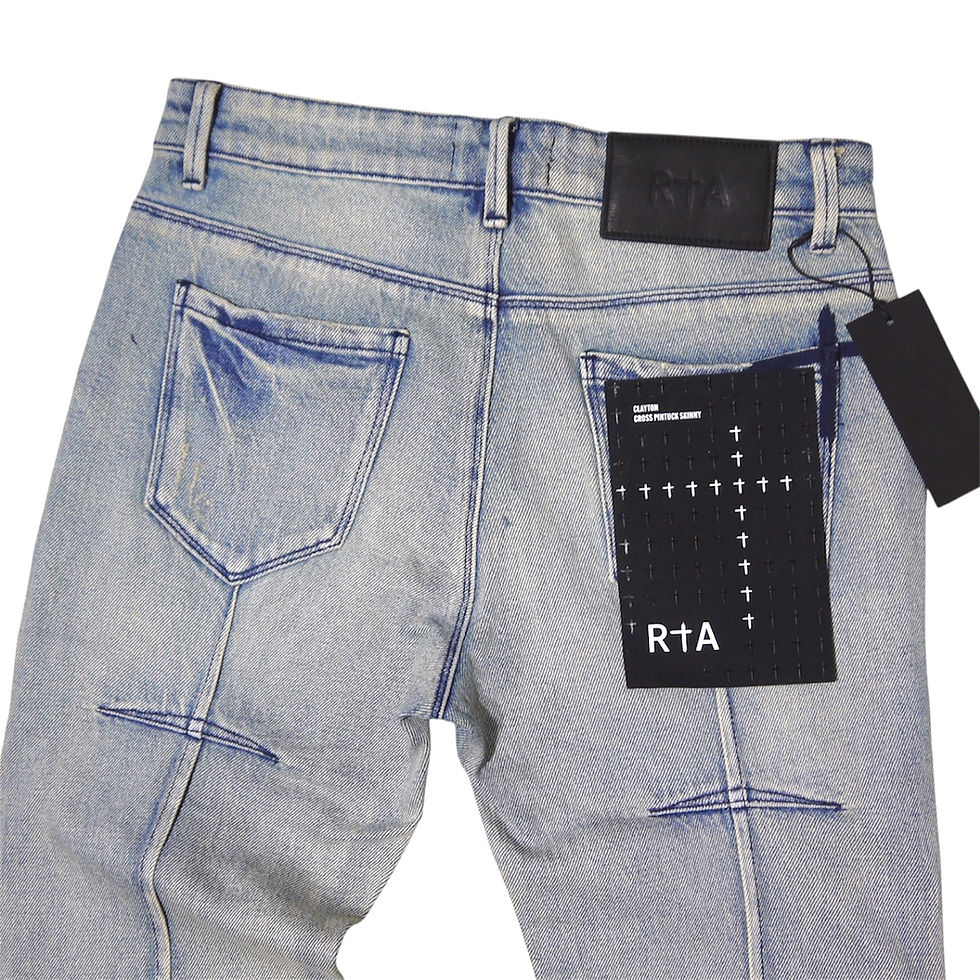 サムネイル： "RtA" Clayton Ocean Shade Skinny Jeans