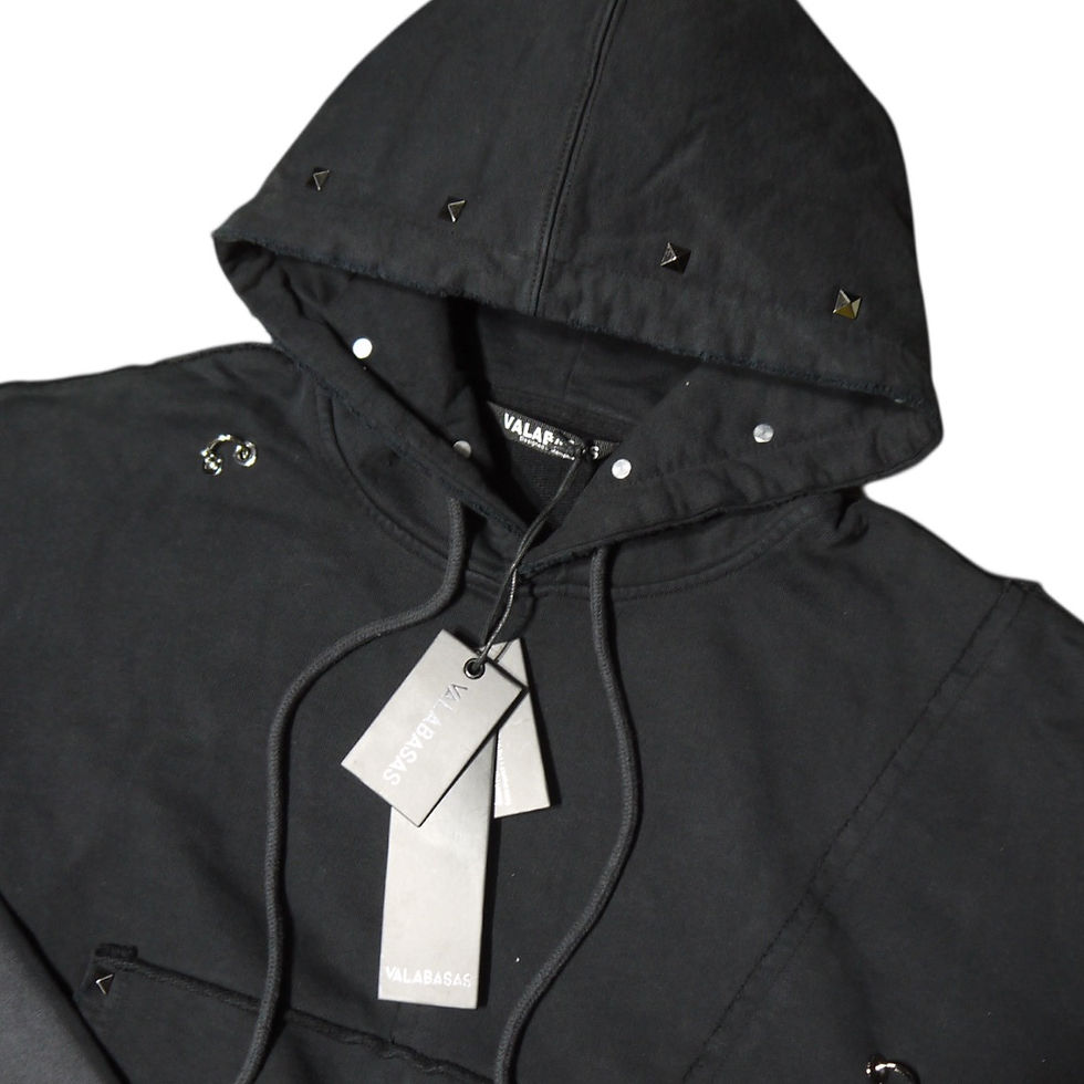 サムネイル： "VALABASAS" Ingenium Hoodie Sweat Sets (Black)