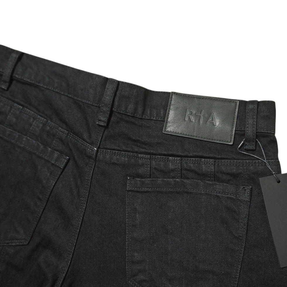 サムネイル： "RtA" Caleb Zipper Jorts (Black)