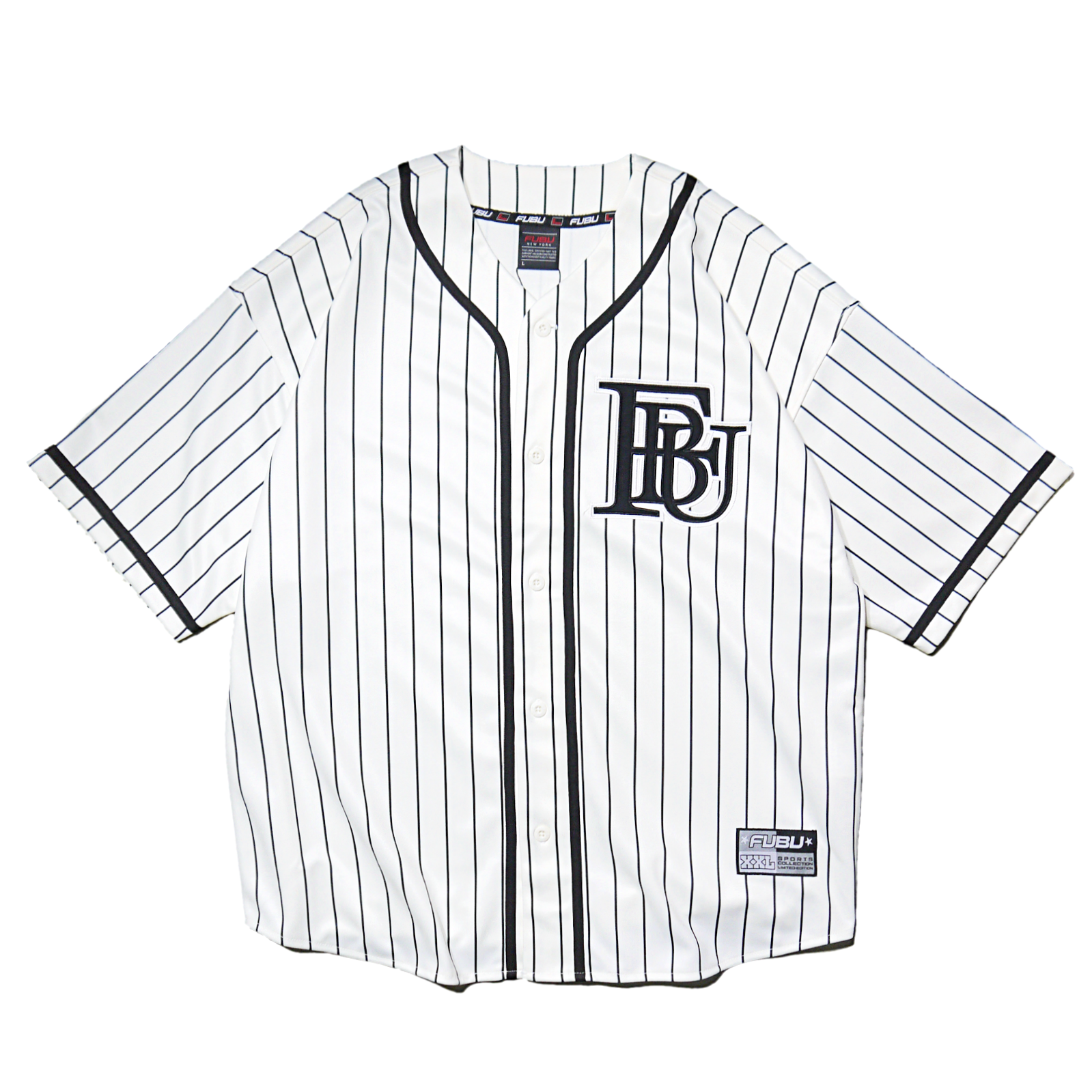 "FUBU" Baseball Shirts (White)