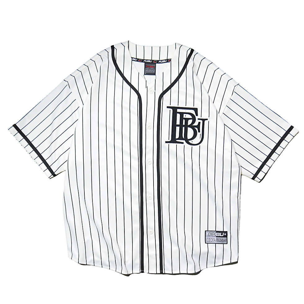 "FUBU" Baseball Shirts (White)