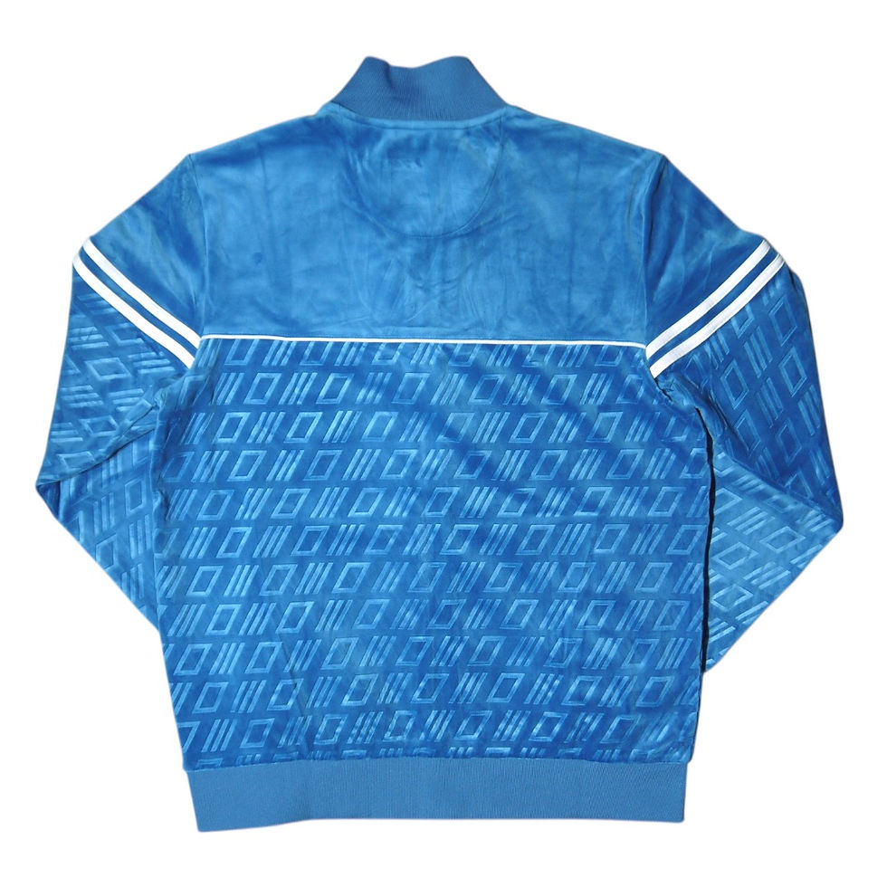 サムネイル： “Sergio Tacchini" Vandiera Velour Jersey Sets (Skyblue)