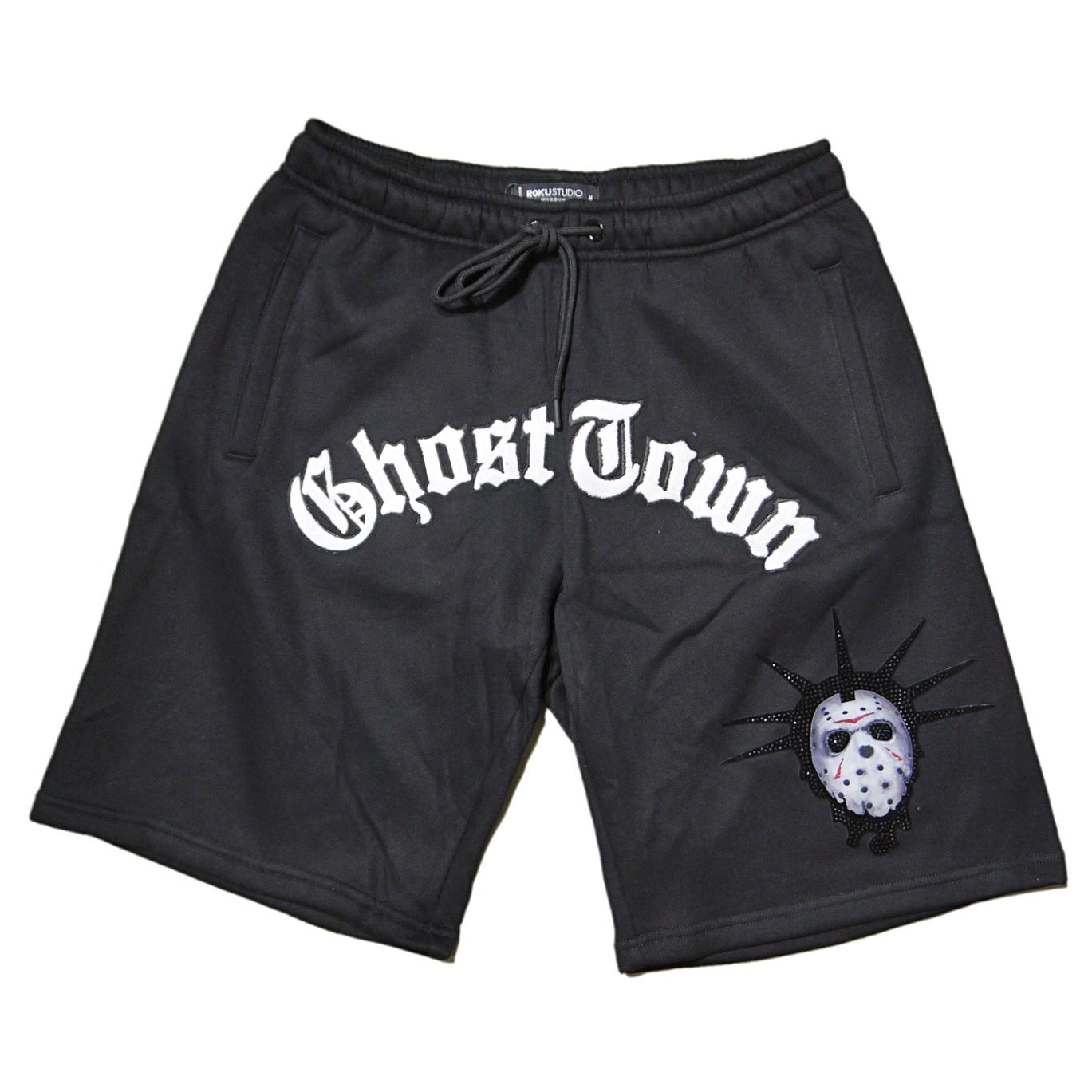 "ROKU STUDIO" Ghost Town Shorts (Black)