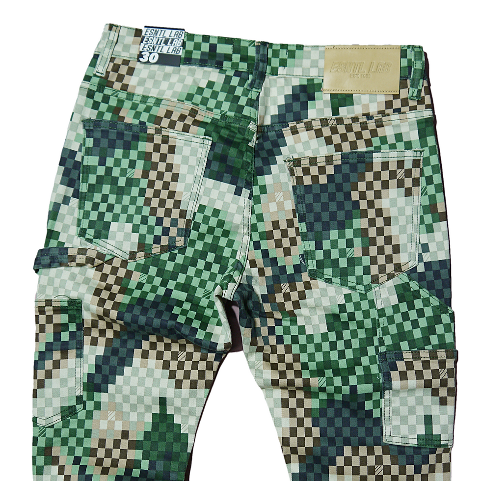 サムネイル： "ESNTL LAB" EL Villain Flare Jeans