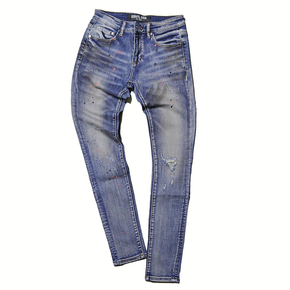 "ESNTL LAB" Rig Jeans