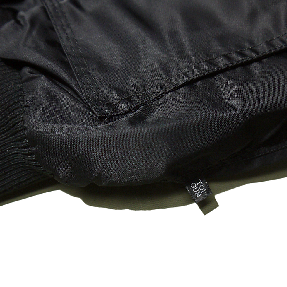 サムネイル： "TOP GUN®︎" CWU-45 Lucky Bomber Jacket (Black)