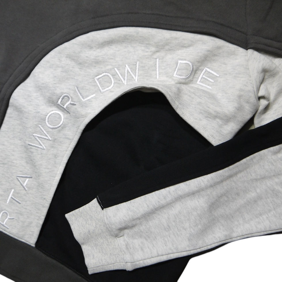 サムネイル： "RtA" Charles Patchwork Crewneck Sweat