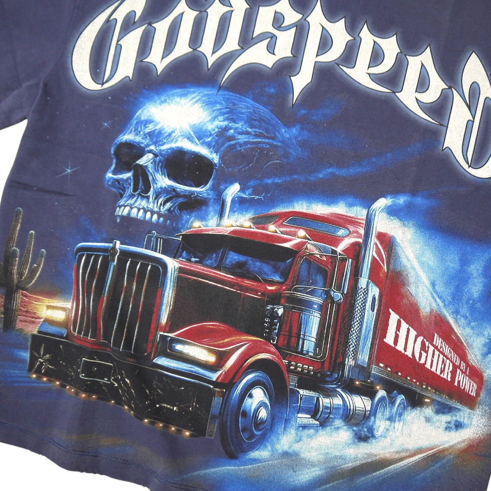 サムネイル： "GODSPEED" Interstate S/S Tee (Navy)
