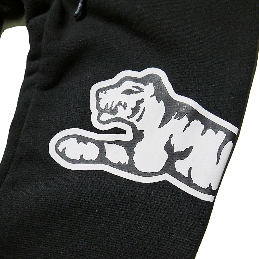 サムネイル： "LE TIGRE" Blackout Hoodie Sets (Black)