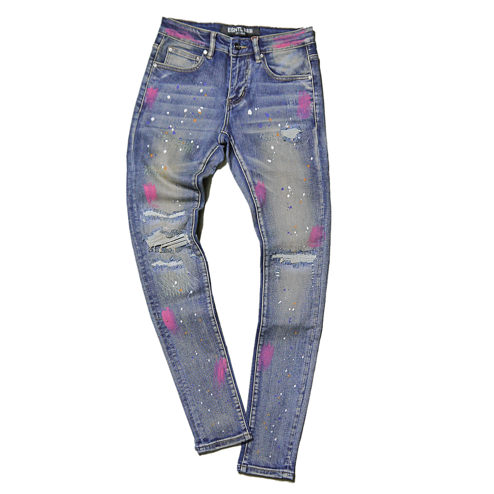 "ESNTL LAB" Ares Jeans