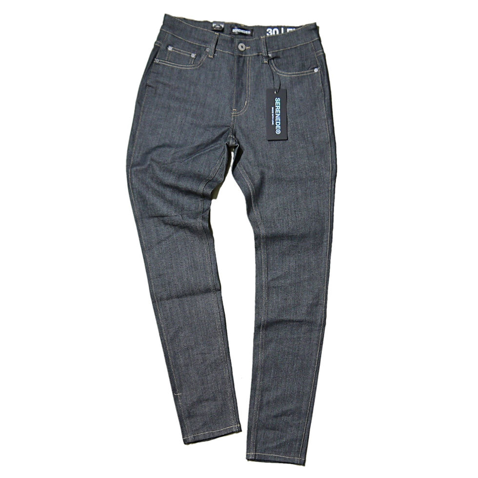 "SERENEDE" Indigo Jeans