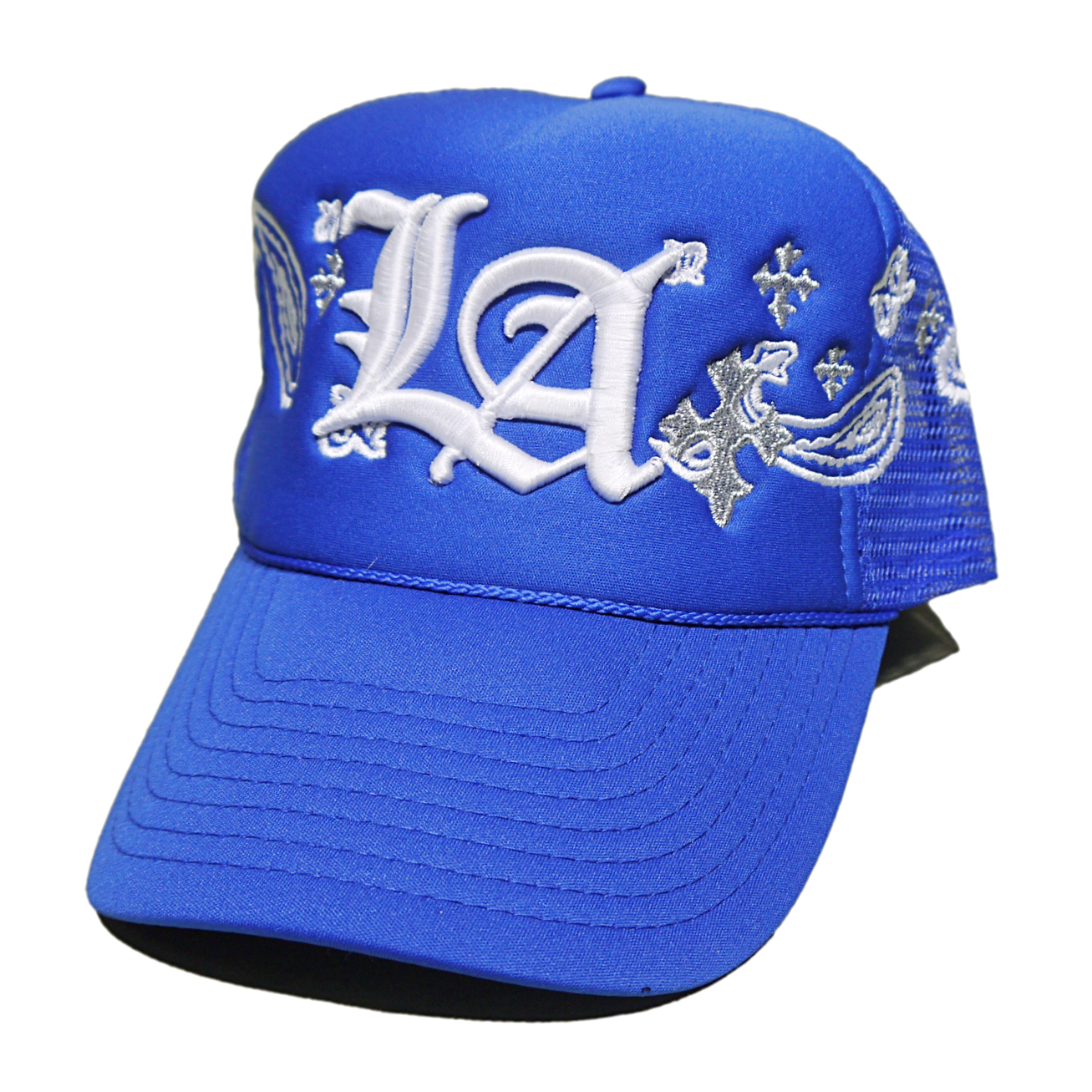 "DROPOUT NY" Chrome Paisley (Blue)