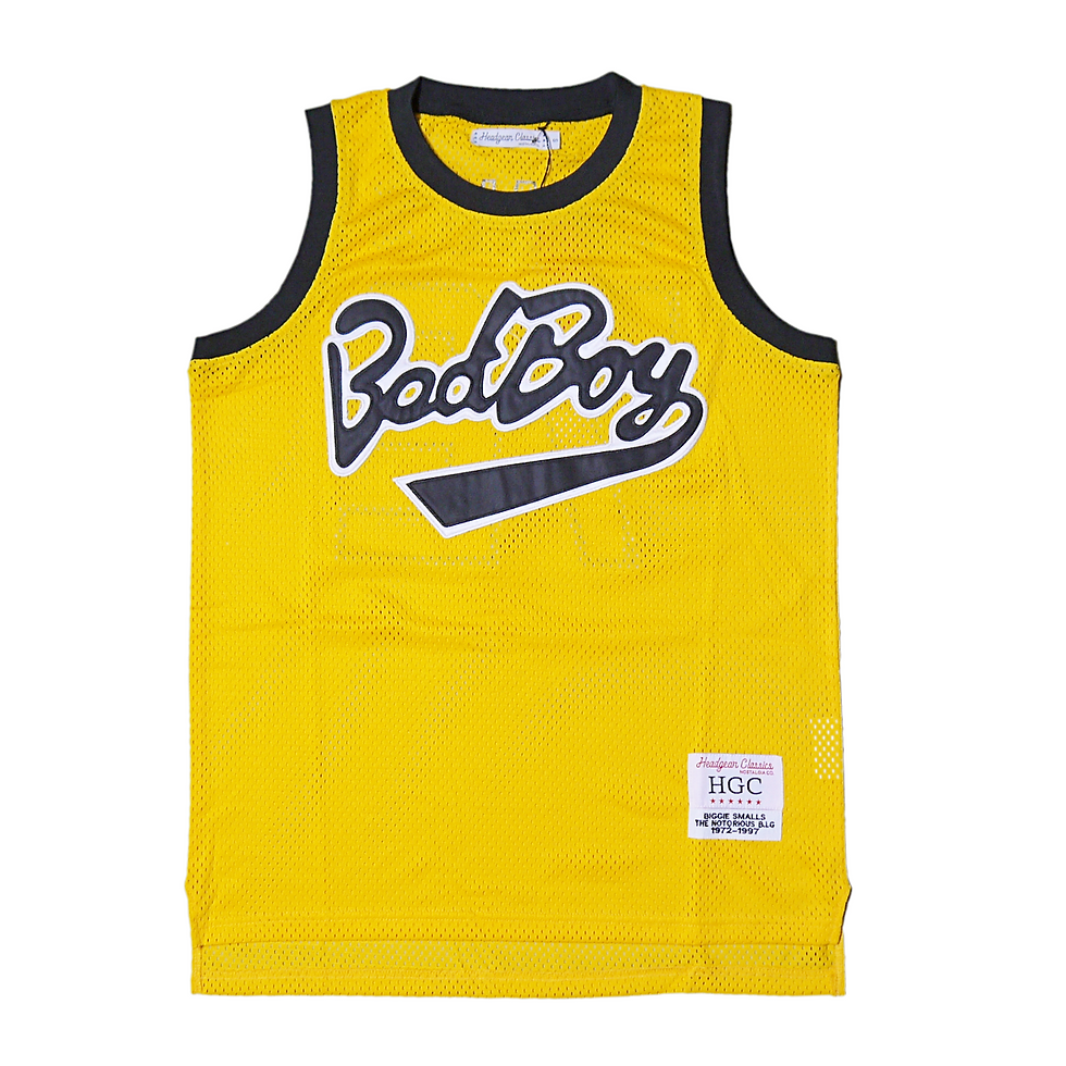 "HEADGEAR CLASSICS" NOTORIOUS B.I.G. ~BAD BOY RECORDS~ (Yellow)