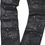 サムネイル： "Guapi" Obsidian Black Dice Flared Waxed Jeans