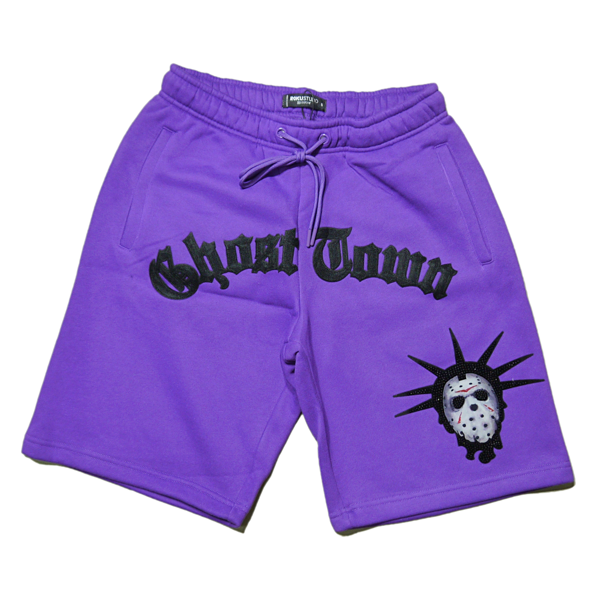 "ROKU STUDIO" Ghost Town Shorts (Purple)