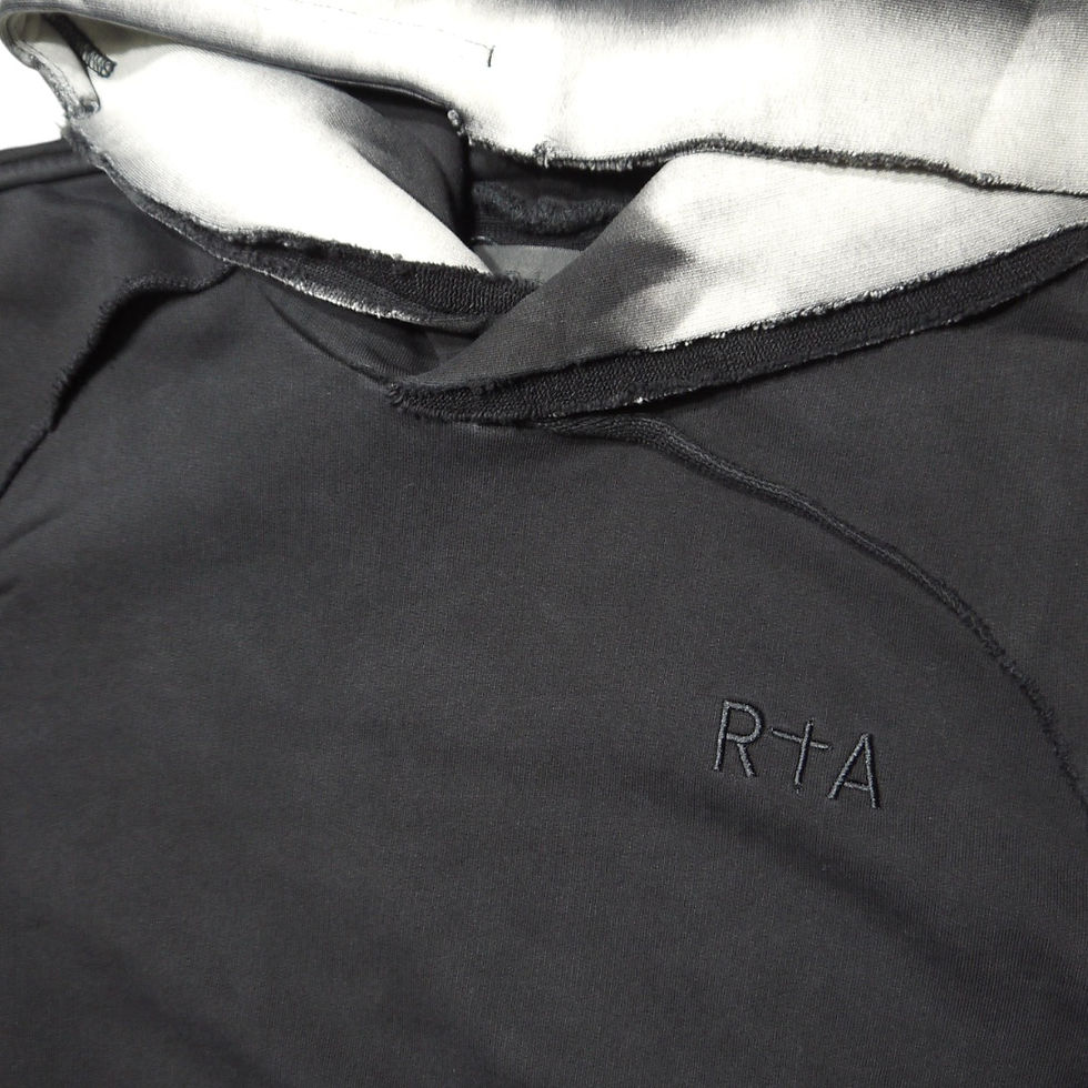 サムネイル： "RtA" Faded Distressed Hoodie